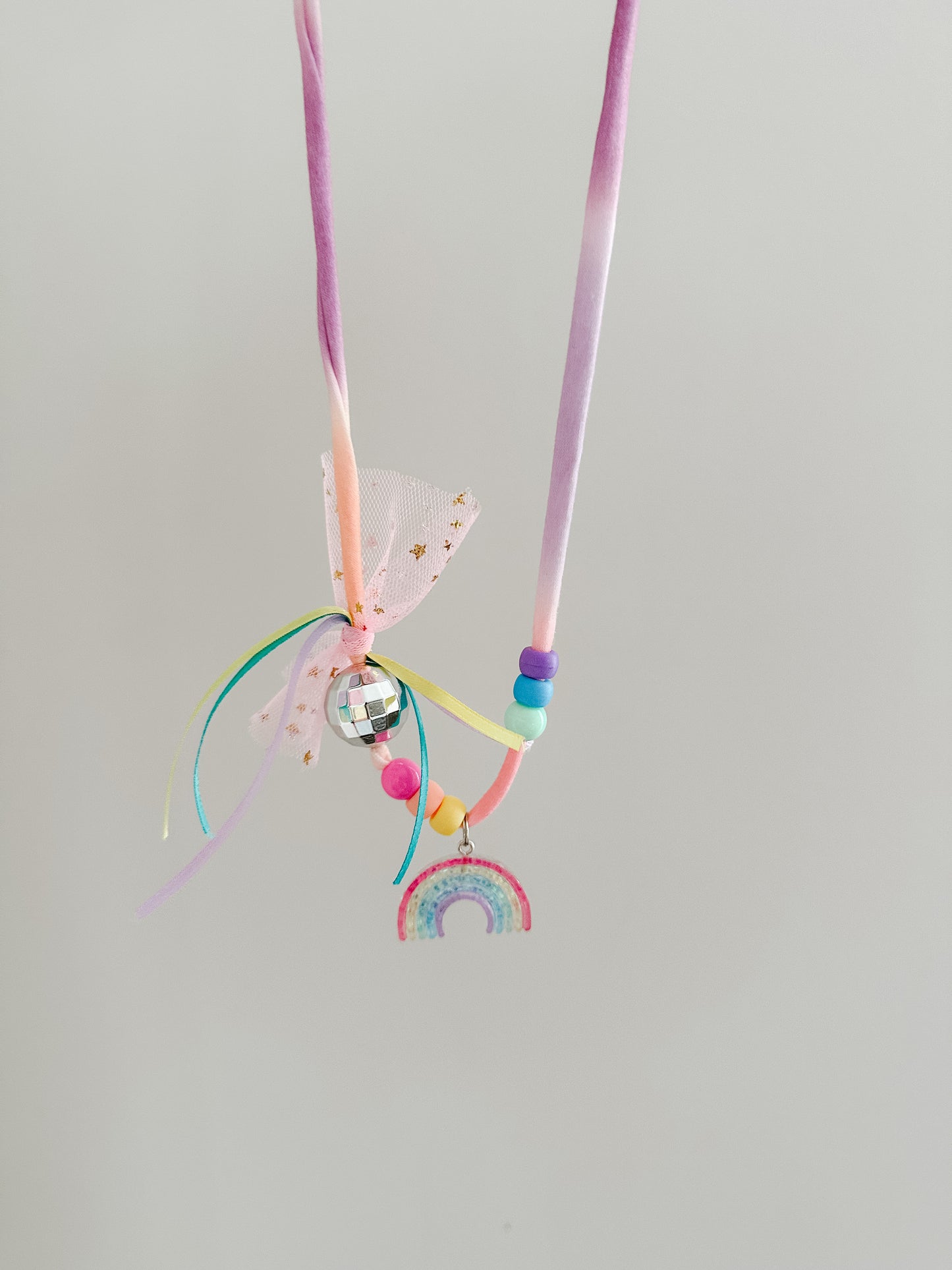 Disco 🪩 Rainbow  🌈 - Necklace