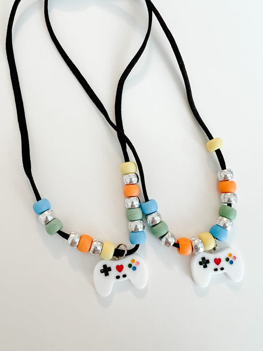 Colourful You’ve Got Game - kid sized necklace