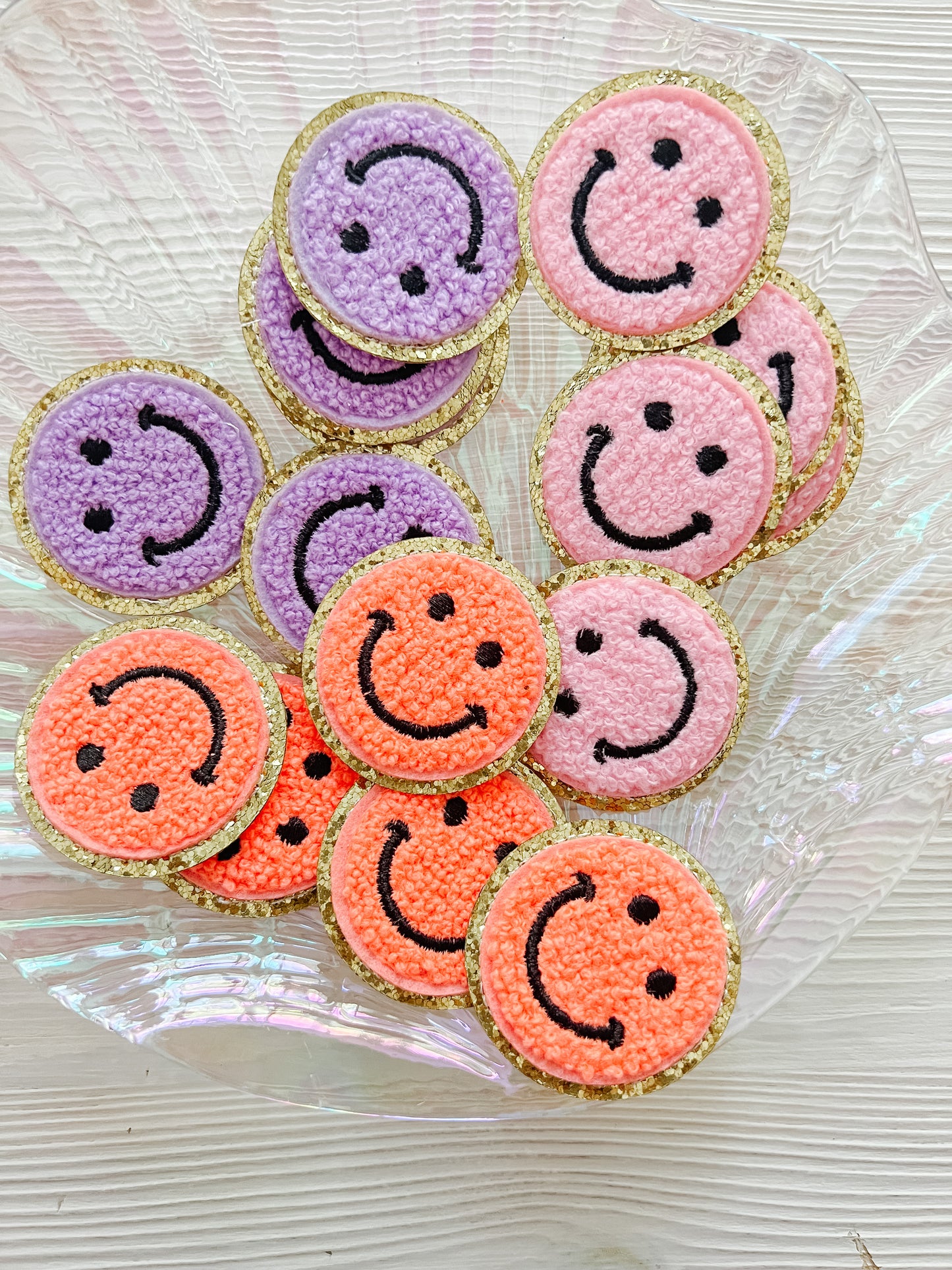 Smiley patches